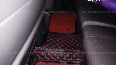 Thảm lót sàn ô tô 5D 6D cho xe Chevrolet Spark chuẩn form xe, che phủ toàn bộ sàn xe